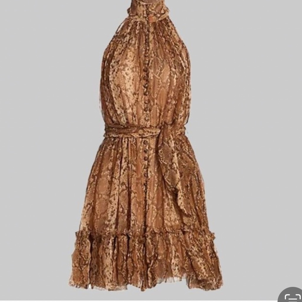 Zimmerman silk mini dress